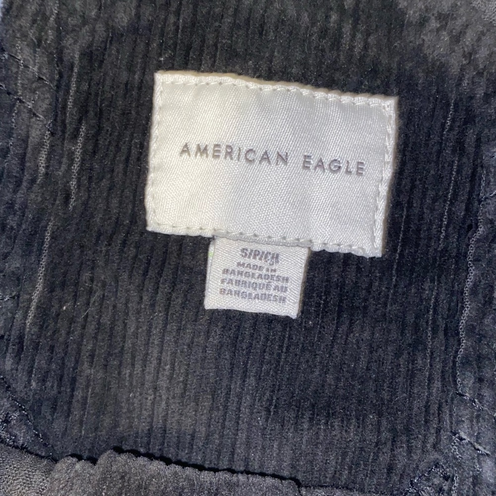 NWT - American Eagle - coverall skirt (grey wash) size small - Picture 4 of 6